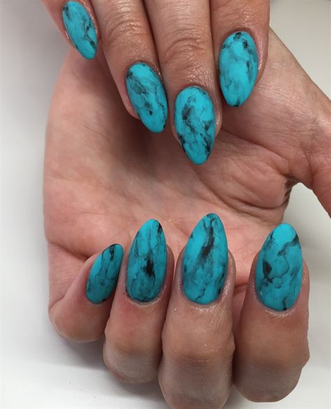 Turquoise Design Nails, South Western Nails, Turquoise Nail Design, Fall Turquoise Nails, Turquoise Nails Designs, Outdoorsy Nails, Turquoise Nails Acrylic, Tourquise Nails, Southern Nails