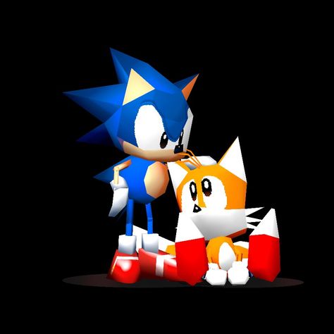 Sonic Tails, The Hedgehog, Black Background, Sonic The Hedgehog, Sonic, Black