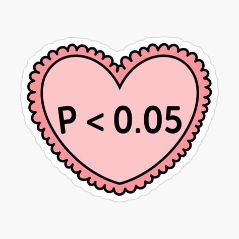 Statistics Stickers, Sticker Cute, Transparent Stickers, Statistics, Valentines, For Sale, Valentine's Day