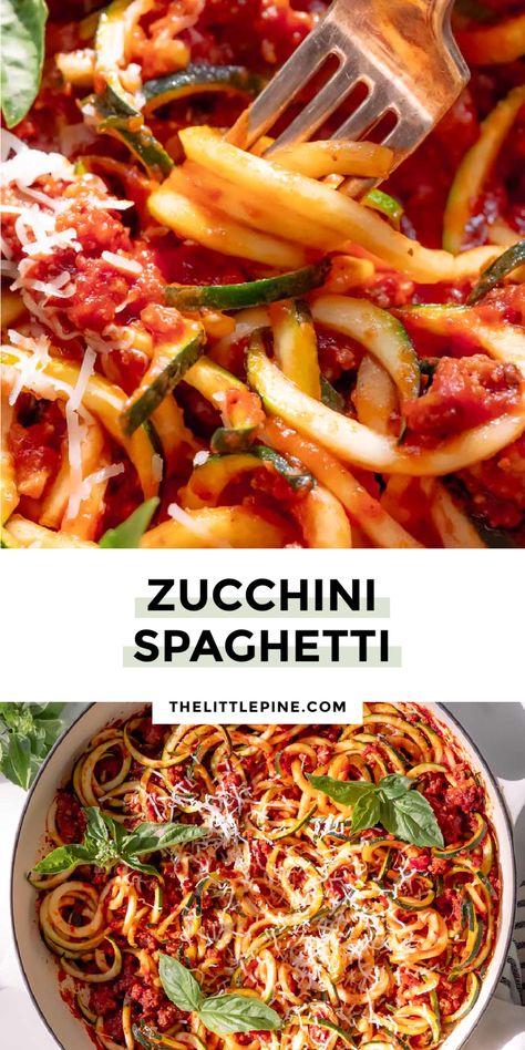 Zucchini Pasta Recipes Keto, Zucchini In Spaghetti Sauce, Zucchini Pasta Recipes Red Sauce, Healthy Zucchini Lasagna, Zucchini Noodle Recipes Healthy, Zucchini Pasta Sauce, Detox Meals, Zucchini Pasta Recipes, Mediterranean Recipe