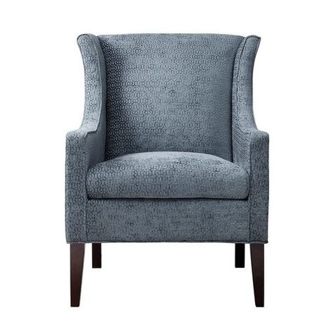 Found it at Wayfair - Matherville Wingback Chair Grey Wingback Chair, Blue Wings, Madison Park, Wing Chair, Upholstered Furniture, Wingback Chair, Arm Chair, Accent Furniture, All Modern