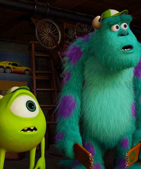 Monster University ☆ Mike and Sully Mike Wazowski And Sully, Sully And Mike, Sully Monsters Inc, Monsters Inc University, Mike And Sully, Mike And Sulley, Walter Elias Disney, Disney Monsters, Monsters University