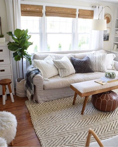 Couch Under Window, Eclectic Living Room Design, Window Living Room, Relaxing Living Room, Eclectic Living Room, Living Room Remodel, Designer Products, Living Room Design, Room Remodeling