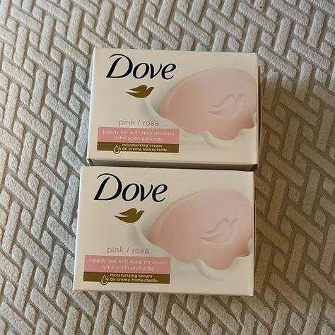 2 bars dove pink soap Dove Pink Soap, Pink Dove Soap, Dove Skin Care, Soap Dove, Pink Skin Care, Dove Bar Soap, Dove Bar, Dove Soap, Skincare Business