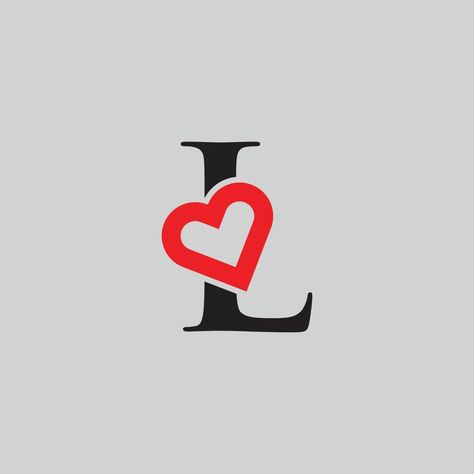 Letter L Font Design, L Alphabet Design, L Letter Design Art, L With A Heart, L Design Letter, A And L Letters Together, L Letter Wallpaper, I Heart L, L Logo Design Letter