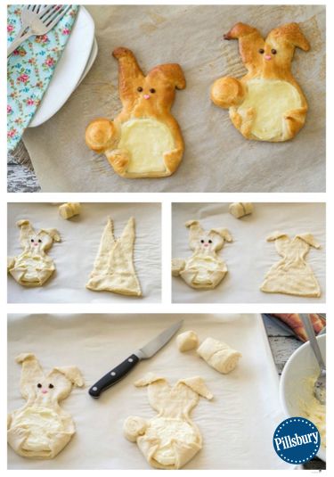 Cream Cheese Crescent Bunnies are easy to make and the perfect Easter treat! Made with Pillsbury refrigerated crescent dinner rolls and other simple ingredients. We’re guessing some bunny you know will love this quick twist on Danish rolls for your Easter table! Follow the simple recipe here. Crescent Dinner Rolls, Easter Food, Crescent Roll Recipes, Holiday Eating, Peter Cottontail, Easter Dinner, Hoppy Easter, Crescent Rolls, Easter Treats