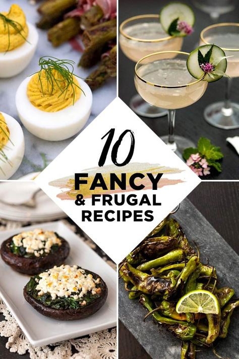 These fancy and frugal recipes cost $25 or less to make, and sometimes much less, and are perfect for elegant entertaining on a tight budget! Dried Citrus Christmas, Citrus Christmas, 7 Course Meal, Valentines Day Recipes, Diy Christmas Tree Decorations, 5 Course Meal, Five Course Meal, Dried Citrus, Full Course Meal