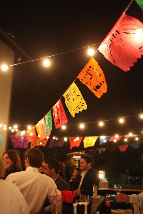 Mexican Fiesta Party Ideas | Mexican Fiesta Mexican String Lights, Mexican Banner, Mexican Fiesta Wedding, Mexican Dinner Party, Christmas Fiesta, Mexican Fiesta Decorations, Mexican Fiesta Party, Fiesta Birthday Party, Mexican Birthday