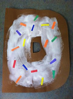 D is for Donut storytime: read "If you give a dog a donut" and did the "down around the corner..." game! D Is For Donut, Dogs Crafts, Letter D Crafts, Preschool Letter Crafts, Abc Crafts, Alphabet Letter Crafts, Abc Activities, Alphabet Crafts, Preschool Literacy