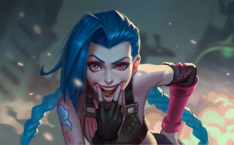 Opm Manga, Jinx Cosplay, Cosplay Contacts, Catty Noir, Jinx League Of Legends, League Of Legends Characters, Riot Games, Cosplay Characters, Lol League Of Legends