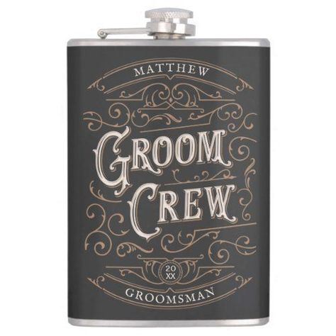 Customized Groomsmen Gift Flask Diy Groomsmen Gifts, Whiskey Bottle Labels, Groomsmen Gifts Flask, Groomsmen Flask, Groomsmen Gifts Unique, Custom Flask, Be My Groomsman, Bachelor Party Gifts, Flask Gift