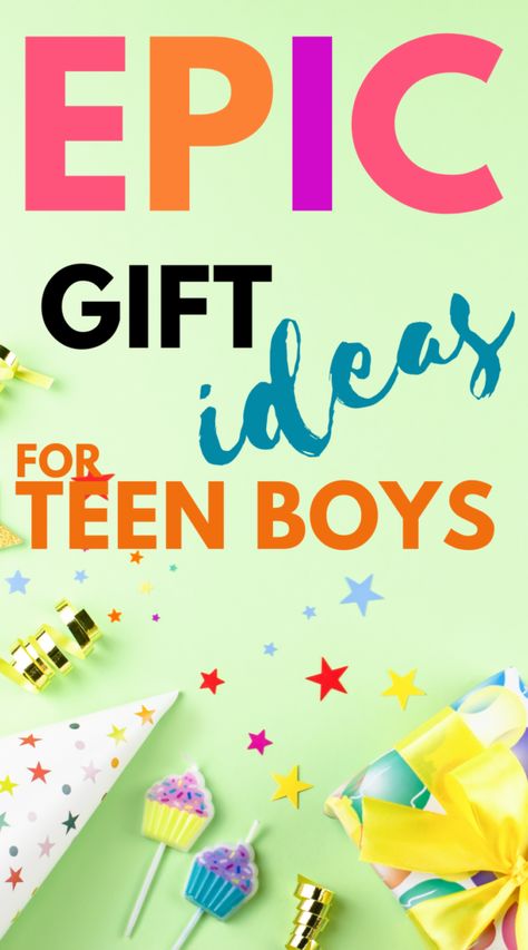 25 Best Gift Ideas for 14-year-old Teen Boys - Finding a gift for a 14-year-old teenage boy can be so hard! We have selected the best must-have items on every teenage boys' Christmas or Birthday wish list. Check out this teen boy gift guide! Christmas gift ideas for teenagers | Best gifts for teen boys | What to get a 14-year-old for Christmas | Birthday gift guide for teen boys. Gift For 14th Birthday Boy, Christmas Gifts For Boys 10 And Up, Unique Gifts For Teenage Boys, Best Gifts For Teen Boys, Boy Gift Baskets Teenage, Gifts For Teen Boys 2024, Gifts For 14th Birthday Boy, Teen Boy Gifts 2024, Christmas Ideas For Teenage Boys