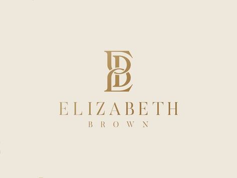 ELIZABETH BROWN ( E+B MONOGRAM LOGO) #LogoMaker #LuxuryProducts #LuxuryCulture Business Monogram Logo, Luxury Monogram Logo, Elegant Monogram Logo, E Logo Design Ideas, B E Logo, E Monogram Logo, Elegant Logo Design Luxury, B Monogram Logo, Modern Luxury Logo Design