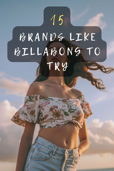 Ready To Expand Your Surf-Inspired Wardrobe? 🏄‍♀️ I've Got You Covered With 15 Amazing Brands That Rival Billabong's Beach-Chic Style! Click To Explore These Cool Alternatives And Find Your New Favorite Surf Wear. From Boardshorts To Boho Dresses, You'll Discover Fresh Looks For Your Coastal Adventures. Don't Miss Out On These Awesome Finds! 🌊👕 #SurfStyle #BeachFashion #BillabongAlternatives #CoastalCool #SummerWardrobe Surf Culture Aesthetic, Surf Fashion Womens, Surfer Chic Style, Surfer Outfit, Surfer Fashion, Beach Chic Fashion, Surfer Chic, Surfer Lifestyle, Surf Fashion