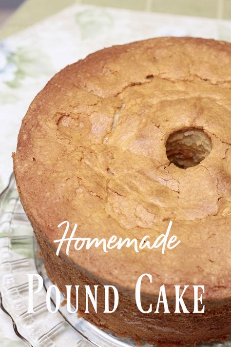 Homemade Pound Cake Recipe, Cold Oven Pound Cake, Best Pound Cake Recipe, Old Fashioned Pound Cake, Cream Cheese Pound Cake Recipe, Homemade Pound Cake, Southern Pound Cake, Easy Pound Cake, Pound Cake Recipes Easy