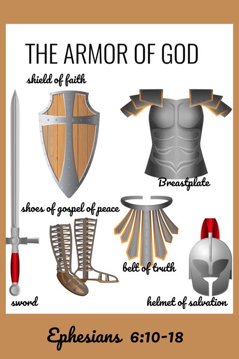 Medieval Vbs, God Symbols, Symbols Wallpaper, Prayer Binder Ideas, Woman Knight, Bible Verses About Prayer, Kingdom Vbs, Spiritual Armor, Bible Crafts Sunday School