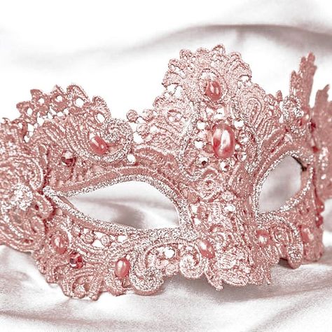 Pink Masquerade Mask Aesthetic, Pretty Masquerade Mask, Pink Mask Aesthetic, Light Pink Masquerade Mask, Pink Masquerade Outfit, Pink Masquerade Dress, Pink Pirate Aesthetic, Pink Royal Aesthetic, Pink Royalty Aesthetic