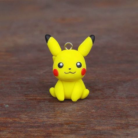 Kawaii Ideas, Clay Pokemon, Baking Polymer Clay, Crea Fimo, Cool Pokemon Wallpapers, Clay Magnets, Polymer Clay Figures, Pokemon Pikachu, Cute Polymer Clay