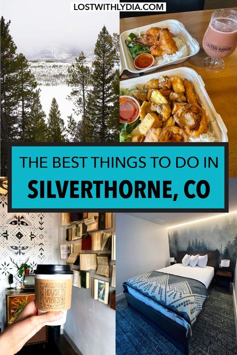 Considering a trip to the Colorado mountains? This guide includes all of the best activities to enjoy while visiting Summit County, CO! Find out where to stay in Silverthorne, things to do in the winter in Silverthorne, where to eat near Silverthorne and more! Start planning your Colorado vacation today with this Colorado travel guide. Breckenridge Colorado Winter, Fairplay Colorado, Silverthorne Colorado, Dillon Colorado, Frisco Colorado, Colorado Lakes, Silverton Colorado, Colorado Towns, Lunch Places