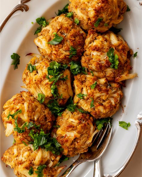 Easy Baked Crab Balls Crab Balls Recipe Baked, Crab Balls Recipe, Crab Balls, Baked Crab, Tried And True Recipes, Easy Peasy Recipes, Fancy Friday, Easy Apps, Holiday Meal