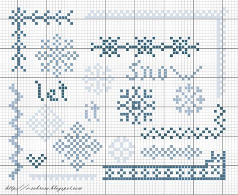 Let It Snow Christmas Samplers, Cross Stitch Winter, Cross Stitch Border, Christmas Needlework, Snowflake Cross Stitch, Cross Stitch Freebies, Xmas Cross Stitch, Winter Cross Stitch, Cross Stitch Christmas Ornaments