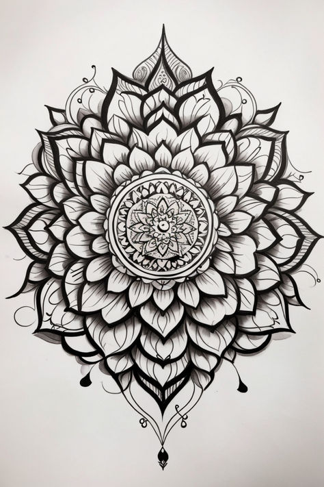 This mandala tattoo is a symbol of hope, strength, and resilience. The circular design represents the never-ending cycle of life, and the bright colors represent the positive energy that we can all strive to embody. Symbol Of Hope, Hope Strength, Cycle Of Life, Hope Symbol, Circular Design, Mandala Tattoo, Positive Energy, Bright Colors, Energy