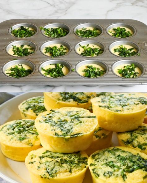 Spinach Egg Bites - Greenku Recipes Spinach Egg Bites, Layered Dessert Recipes, Spinach Bites, Banana Oatmeal Pancakes, Starbucks Egg Bites, Easy Flatbread, Homemade Flatbread, Protein Rich Snacks, Egg Bites Recipe