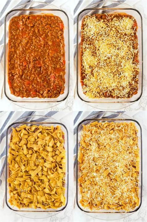 Frito Chili Pie Recipe, Chili Pie Recipe, Chili Seasonings, Frito Recipe, Frito Pie Recipe, Frito Chili, Frito Chili Pie, Chili Cheese Fritos, Chili Pie