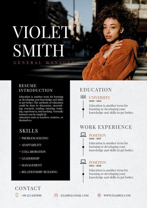 Free Vector | Creative fashion editable CV template resume builder Trendbook Layout, Cv Fashion Designer, Resume Design Template Free, Fashion Cv, Infographic Resume Template, Cv Ideas, Fashion Resume, Cv Original, Ikat Scarf