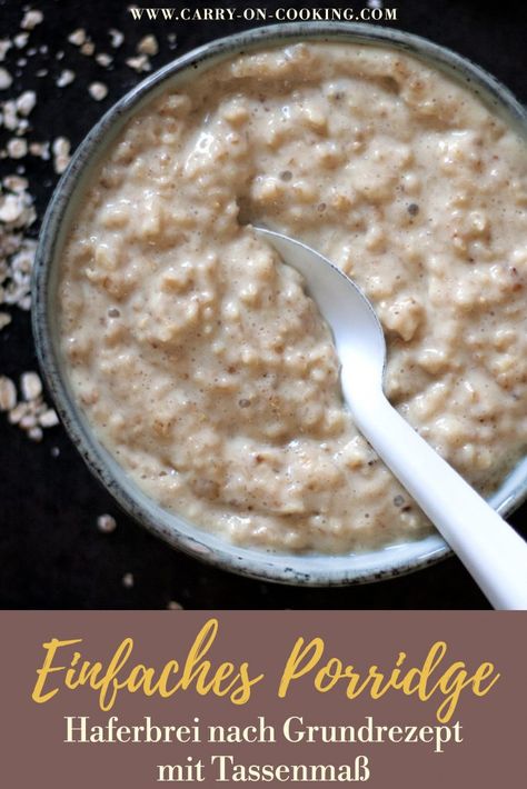 British Breakfast, Porridge Recipes, Overnight Oats Healthy, Gourmet Cooking, Eat Smart, Wholesome Food, Beautiful Food, Pinterest Board, Low Carb Recipes