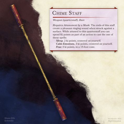 Dnd Bow, Quarterstaff Dnd, Dnd City, Bow Staff, Magical Staff, Homebrew Items, Dnd Magic, Fantasy Adventurer, Wizard Staff