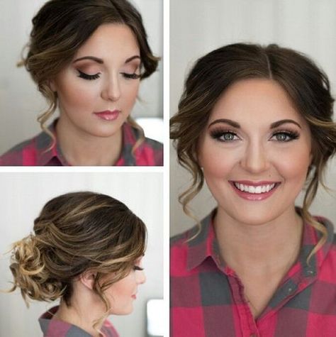 curly updo for fat round faces Balayage Hair Styles, Best Prom Hairstyles, Hair For Round Face Shape, Hairstyles For Fat Faces, Double Menton, Curly Updo, Easy Hairstyles For Medium Hair, Hairstyle Idea, Round Face Shape