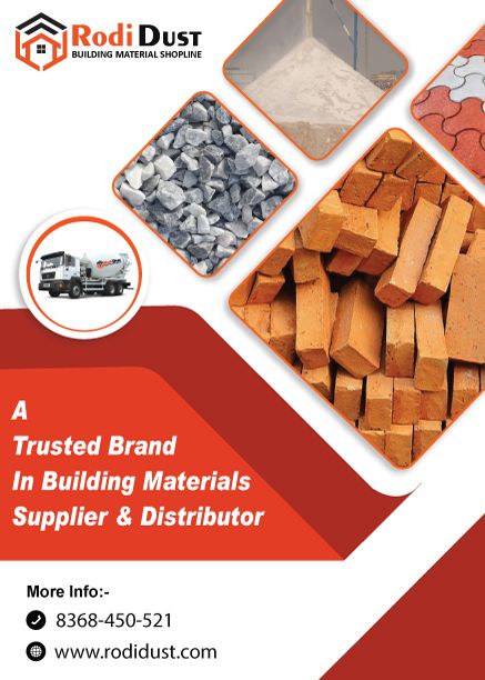 Rodidust.com is best place to buy building materials ,bricks, aggregate, stone dust ,jamuna sand, ready mix concrete, cement, steel, tiles  in Gurgaon Delhi/NCR. Cheap Building Materials, Ready Mix Concrete, Steel Tiles, Back To School Art, Mix Concrete, Concrete Cement, Building Material, Construction Industry, Building Construction