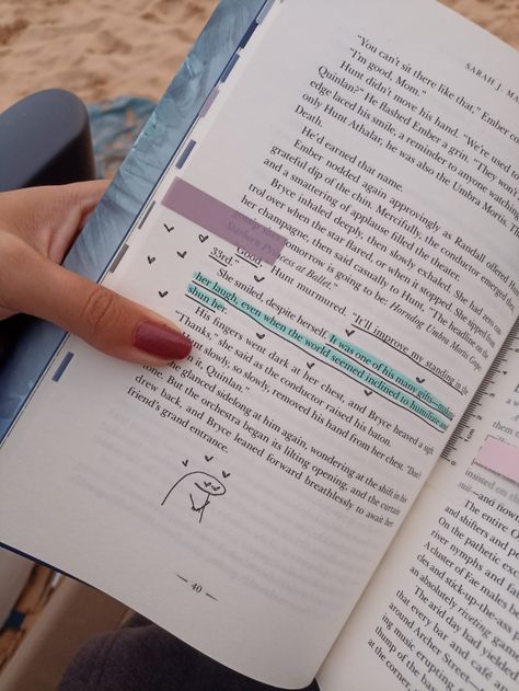 City Of Bones Annotations, Crescent City Annotation, Pretty Book Annotations, Annotating Ideas, Annotations Ideas, Jessica Core, Books Annotation, House Of Sky And Breath, Sky And Breath