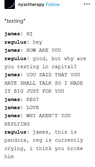 marauders #jamespotter #remuslupin #siriusblack #wolfstar #regulusblack #jegulus #jegulustextposts #starchaser #sunseeker sirius/james, rosekiller, wolfstar, slytherins, jegulus, When they were just allowed to be kids wolfstar text post fan art Harry, Hermione James Potter Sirius black and remus lupin from marauders, Jegulus ship, Starchaser, Lily Evans, Draco Malfoy, Hermione Granger sirius orion black slytherin skittles barty crouch bartemius crouch jr incorrect quoted text post Marauders Scenarios, Harry Potter The Marauders, Remus Lupin X Y/n, Jegulus Headcanons Fluff, Sirius Black X Remus Lupin, Jegulus Headcanons Spicy, Jegulus Fanart Spicy, Jegulus Aesthetic, Jegulus Headcanons