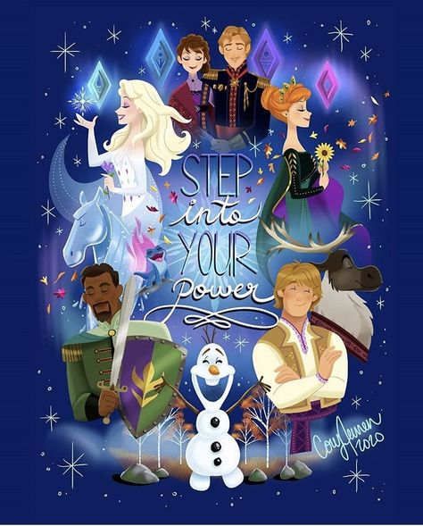 Show Yourself Frozen, Anna Kristoff, Frozen Fan Art, Step Into Your Power, Frozen Wallpaper, Frozen Art, Frozen Pictures, Show Yourself, Frozen Disney Movie