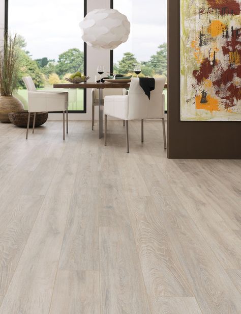 Laminate Flooring Colors, Oak Laminate Flooring, Grey Laminate, Oak Laminate, Wood Laminate Flooring, Floor Colors, Wood Flooring, House Flooring, Basement Remodeling