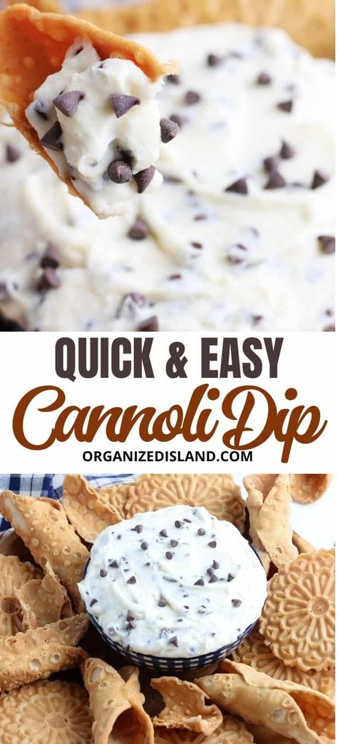 Canoli Dip Cream Cheese, Canolli Dip Board, Easy Cannoli Dip, Cannoli Dip Recipe, Easy Cannoli, Gameday Appetizers, Dessert Charcuterie Board, Cannoli Dip, Dessert Charcuterie