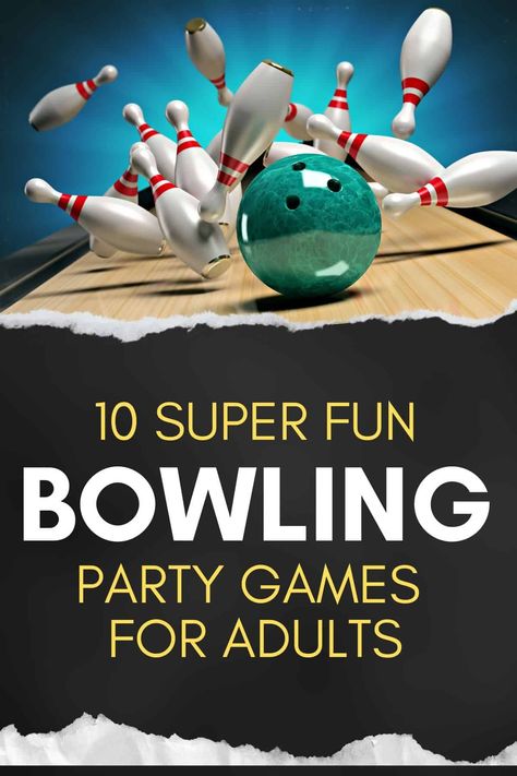 Bowling Team Building Games, Bowling Party Ideas Decorations, Bowling Party Ideas For Adults, Tenpin Bowling Party Ideas, Bowling Bingo Cards Free Printable, Bowling Awards Funny, Funny Bowling Awards, Bowling Games Ideas, Bowling Games For Adults