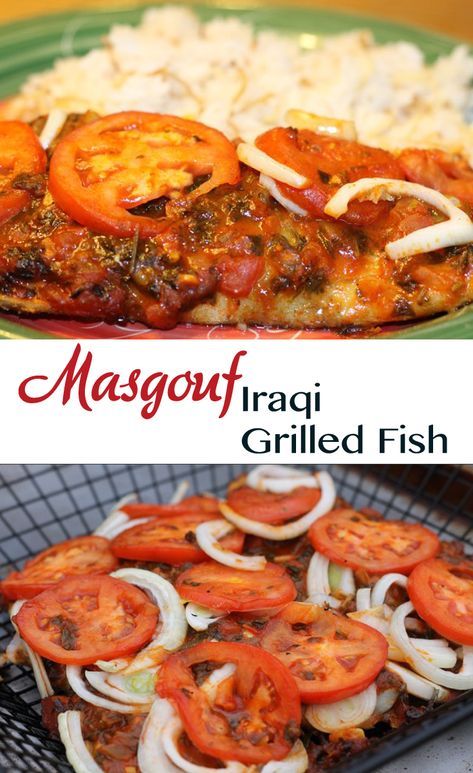 Middle Eastern Seafood Recipes, Middle Eastern Fish Recipes, Arabic Fish Recipes, Kuwaiti Recipes, Iraqi Food Recipes, Iraqi Dishes, Fish In Tomato Sauce, Assyrian Recipes, White Fish Recipes Healthy