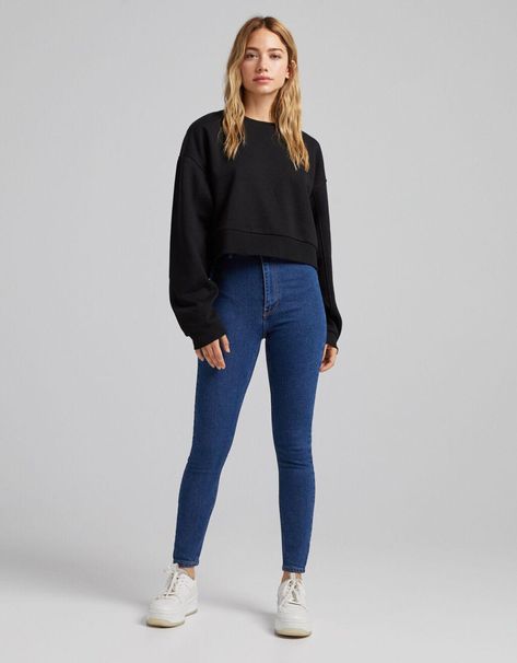 Jeans Outfit Women, Everyday Casual Outfits, Classy Work Outfits, Jeans Outfit, Waist Jeans, Outfits Casuales, Jeans Slim, Jean Outfits, High Waist Jeans