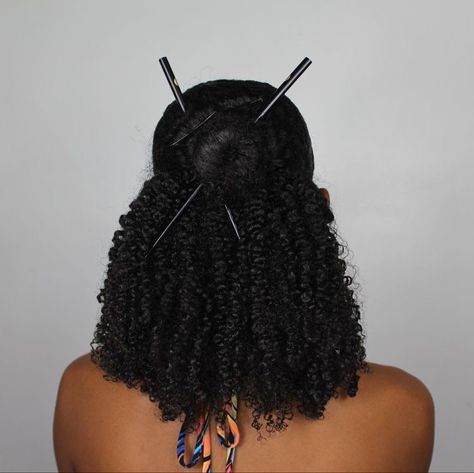 Hairstyle For Black Women, Journey Art, Curly Hair Styles Easy, Natural Curls Hairstyles, Hairdos For Curly Hair, Natural Hair Styles Easy, Curly Girl Hairstyles, Natural Hair Inspiration, Natural Hair Braids