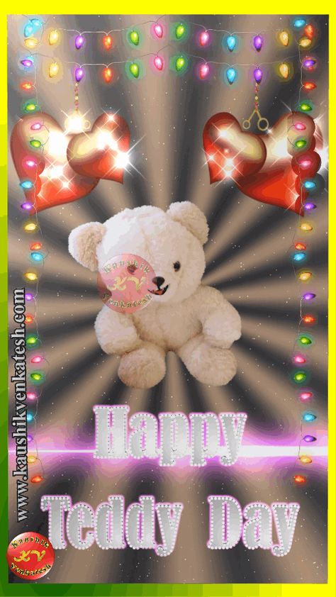 Happy Teddy Day GIF Download Happy Teddy Day, Teddy Day Images, Valentine Day Video, Happy Hug Day, Happy Valentines Day Wishes, International Day Of Happiness, Teddy Day, Valentines Day Wishes, Gif Images