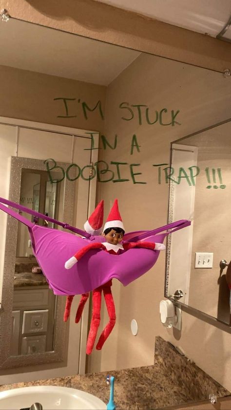 Funny But Easy Elf On The Shelf, Fun Places To Put Elf On The Shelf, Rotten Elf On The Shelf, Elf On Shelf Ideas With Reindeer, Upside Down Elf On The Shelf, Easy Elf On The Shelf Ideas Welcome Back, Elf On The Shelf Darth Vader, Elf On The Shelf Arrival Ideas Window, Welcome Back Ideas For Elf On The Shelf