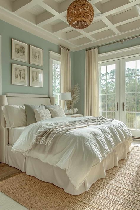 15 Master Bedroom Ideas That Redefine Relaxation And Elegance | DIY Vibes Luxury Bedroom Design Ideas, Bedroom Paint Colors Master, Boho Bedroom Design, Beautiful Bedrooms Master, Inspired Bedroom, Luxury Bedroom Design, Bedroom Decor Cozy, Bedroom Design Ideas, Bedroom Retreat