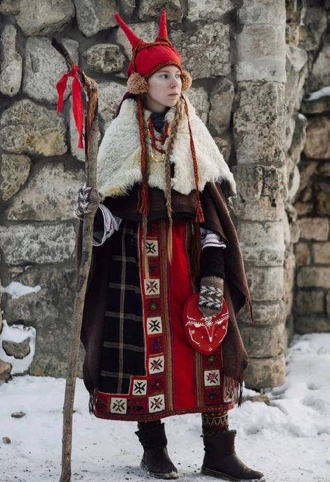 Spanish Outfits Traditional Men, Norwegian Character Design, Turkish Traditional Clothing Men, Traditional Polish Clothing Men, Lithuanian Culture Aesthetic, Traditional Slavic Clothing Men, Ancient Germanic Clothing, Nordic Traditional Clothing, Winter Dnd Outfit