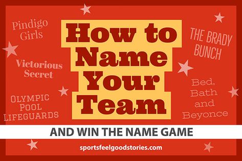 Dance Team Names Ideas, Team And Win, Fantasy Football Names, Football Team Names, 32 Nfl Teams, Football Names, Remember The Titans, Name Game, Mile High Club