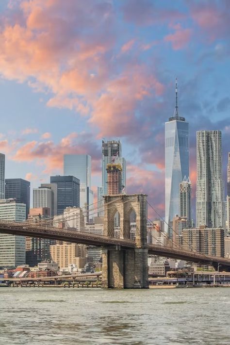 Cityscape during daytime photo – Free New york Image on Unsplash Bridge Aesthetic, Trip To New York City, New York Pictures, The Empire State Building, New York City Travel, City Wallpaper, Winter Vacation, Vacation Mode, New York Travel