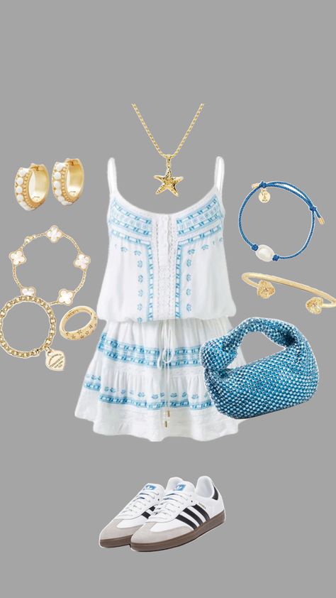 Bahamas Outfit Ideas, Cutesy Outfit, Europe Travel Outfits, Stylish Lifestyle, Outfit Inspo Summer, Outfit Layout, Cute Dress Outfits, Trip Outfits, Casual Preppy Outfits