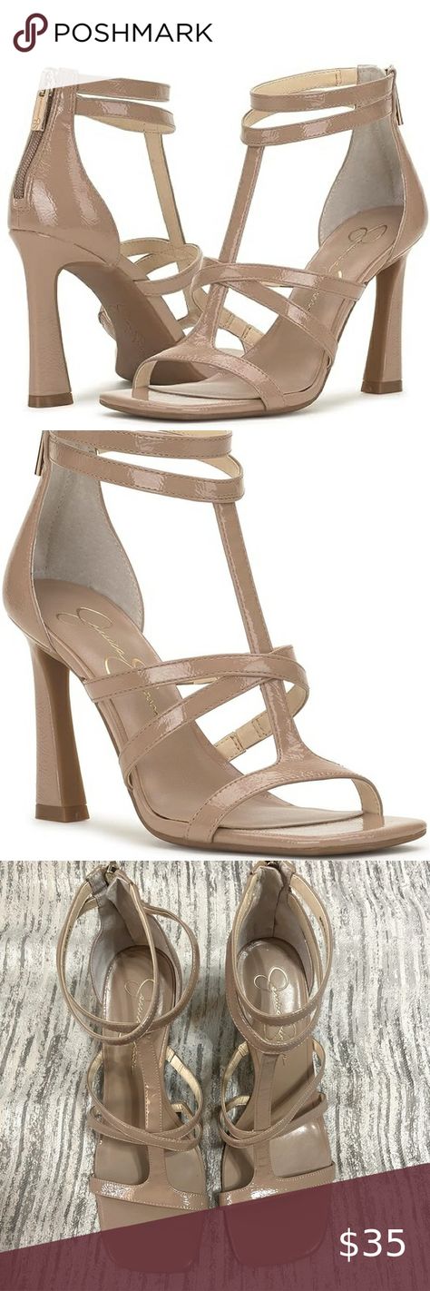 Jessica Simpson Aaralyn Strappy Sandal in Tan - 9.5